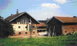 Hof in Harpfing auf dem Otto Steidle lebte
