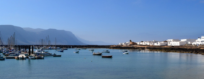 Caleta del Selbo auf der Kanareninsel La Graciosa